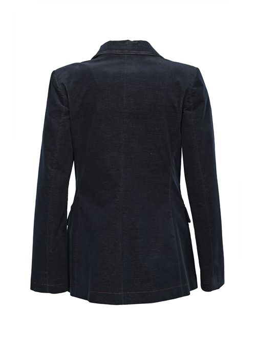 Giacca doppiopetto in denim D. Exterior | 6190422BLU